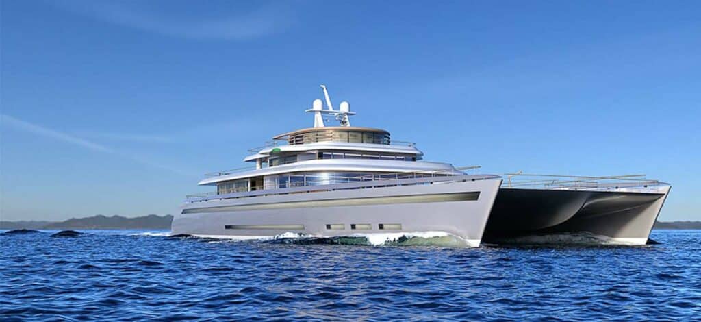 Manifesto superyacht catamaran concept VPLP design