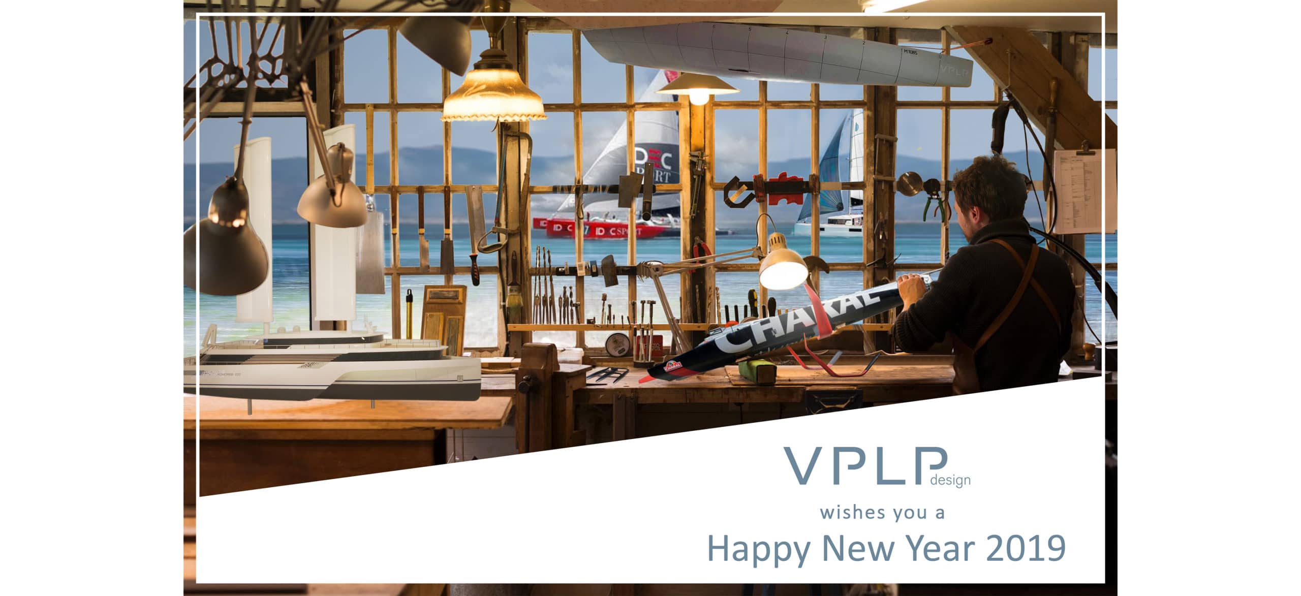 VPLP Design vous souhait une bonne année 2019