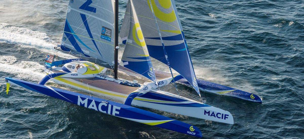 Trimaran Macif 100 conçu pour François Gabart par VPLP Design