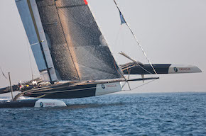 Trimaran VPLP pour la Coupe de l'America