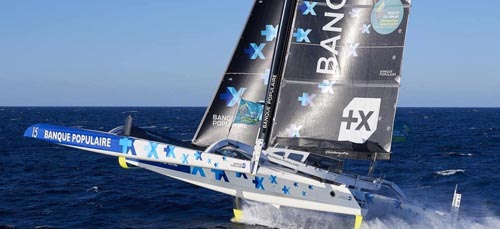 |Ultim Maxi Banque Populaire IX skippé par Armel Le Cléac'h|Ultim Maxi Banque Populaire IX skippé par Armel Le Cléac'h|||